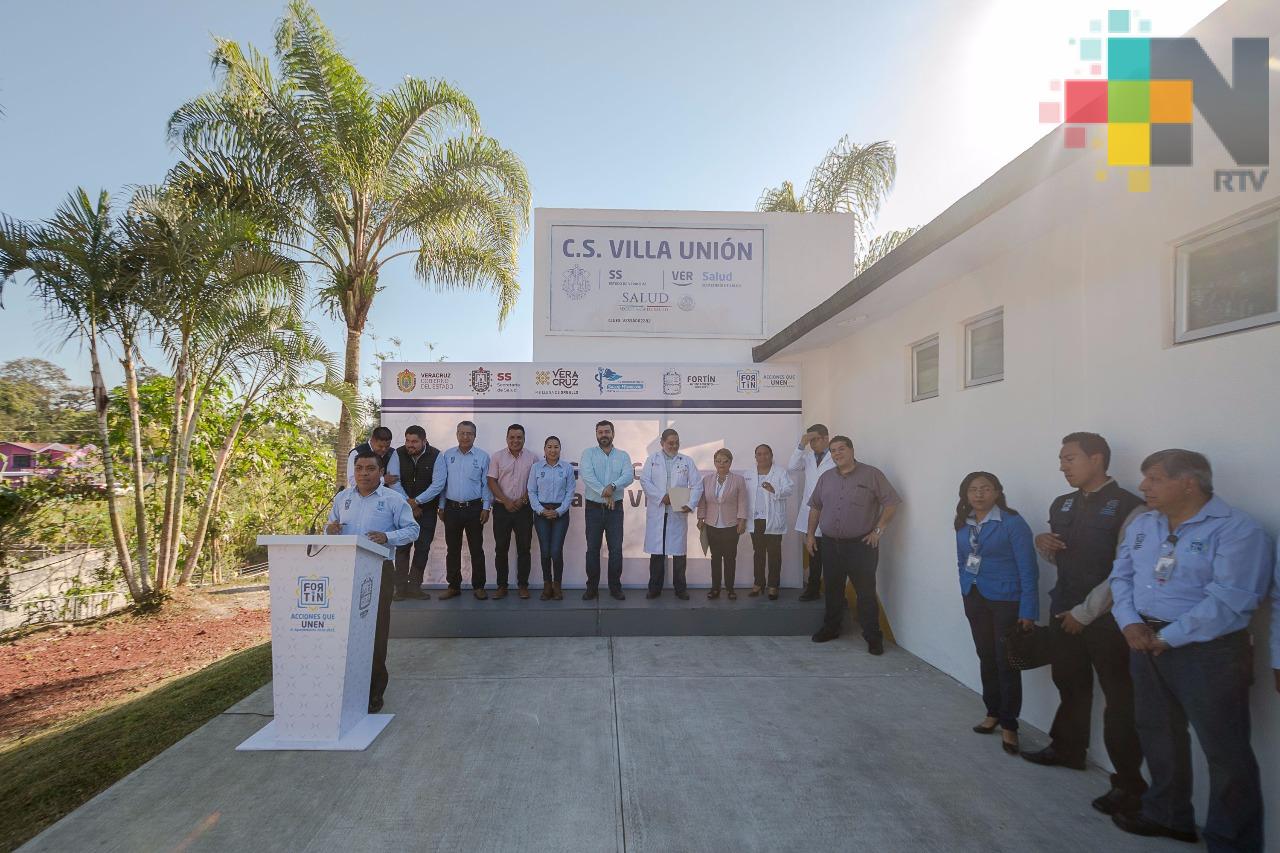 Inauguran centro de Salud en Villa Unión MÁSNOTICIAS