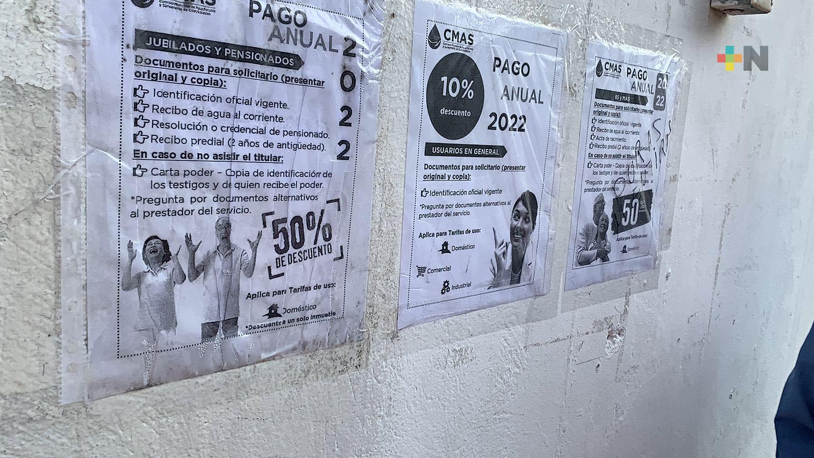 No hay pago anual anticipado en CMAS Coatzacoalcos MÁSNOTICIAS
