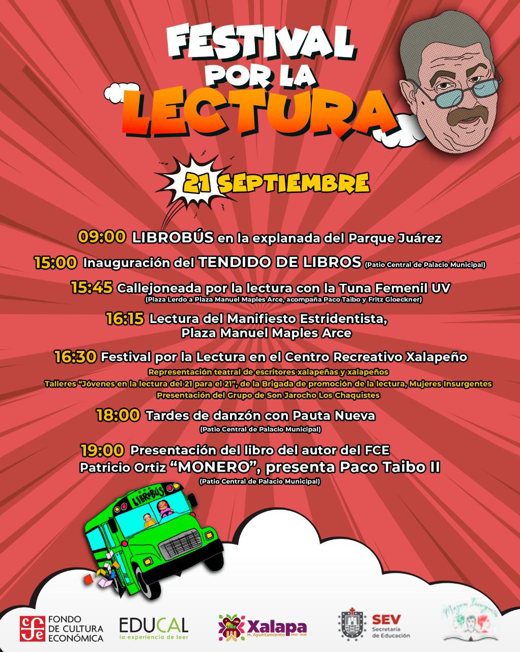 Feria de la lectura busca acercar libros a mayor número de personas