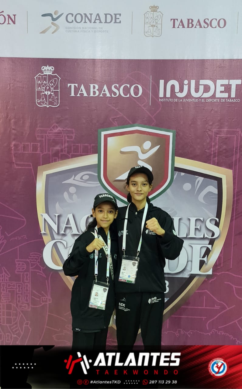 Brillan exponentes de Atlantes Taekwondo Olympic Center en Nacionales Conade
