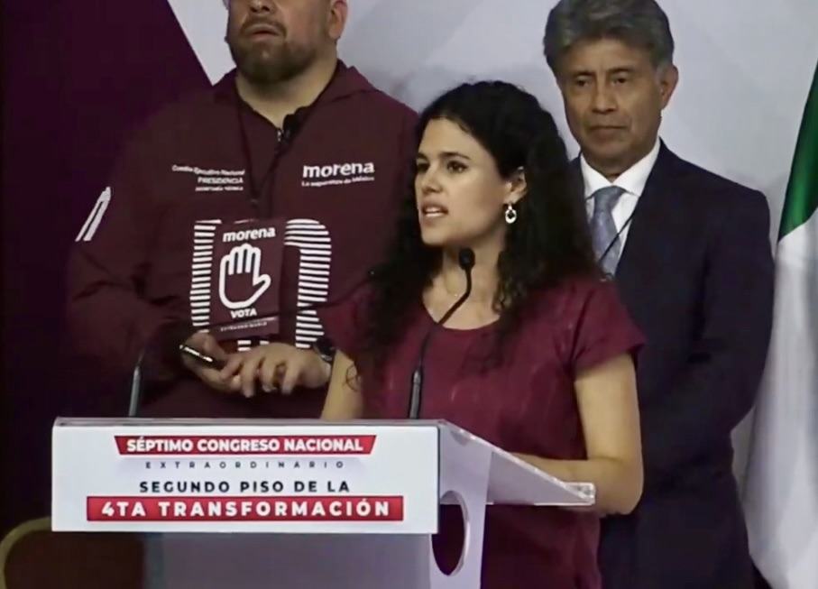 Es Luisa María Alcalde nueva dirigente nacional de Morena